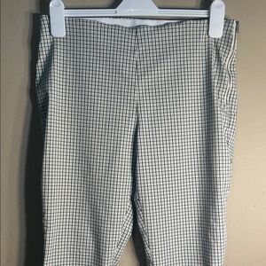 A New Day Stretch Black & Gray Plaid Pants | 14